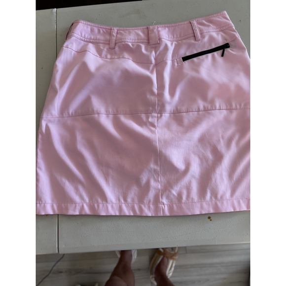 GG Blue Boca Women's Golf Skort Pink & Black kick pleat sz 6. Very Cute, Pockets - Picture 2 of 9